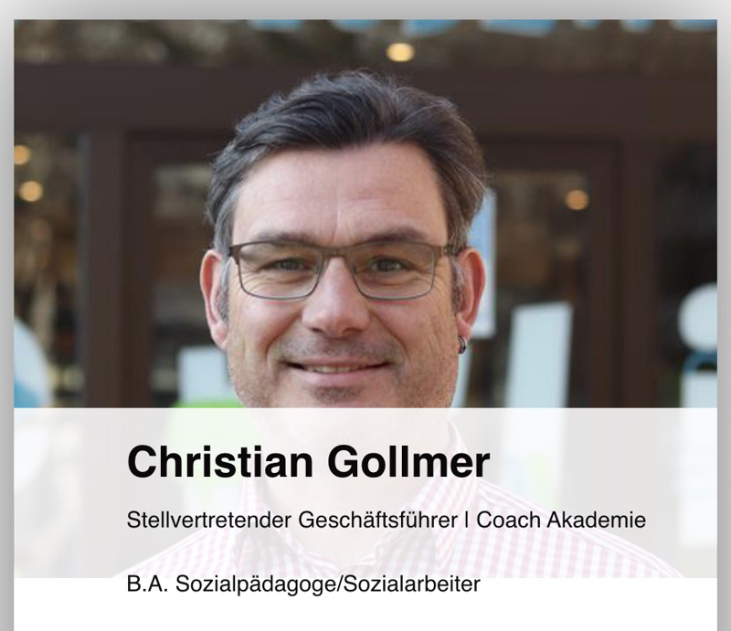 Gollmer auf der Vereins-Website.