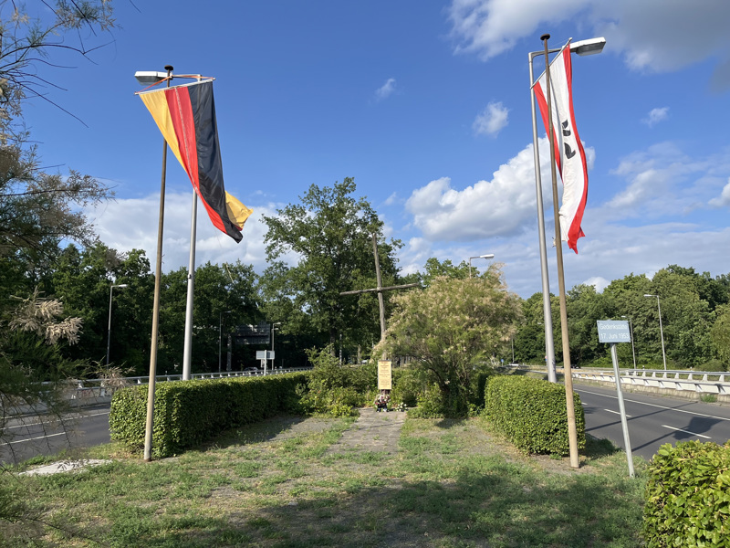 Am Dienstag will hier auch die Bezirksbürgermeisterin vorbeischauen.