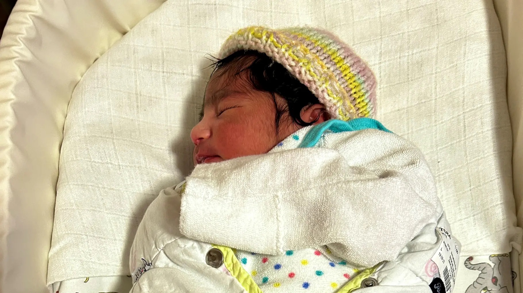 Safiya ist das Neujahrsbaby im Kreis Pinneberg (Regio Kliniken).