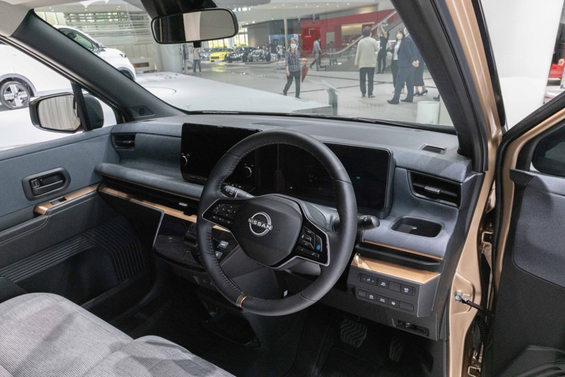 Bei einer Fahrzeugbreite von nur 1,48 Metern ist kein Platz für große Armaturen.