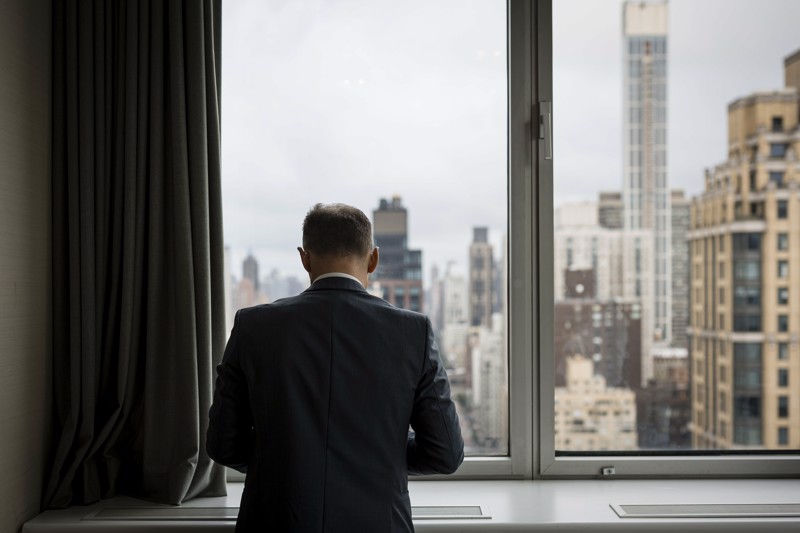 September 2021: Heiko Maas in der UN-Vertretung Deutschlands in New York City. Das Foto ohne erkennbaren Nachrichtenwert machte Felix Zahn für die Agentur Photothek im Auftrag der Bundesregierung. Medien können dieses Foto aber auch kostenpflichtig bei der Deutschen Presseagentur beziehen.