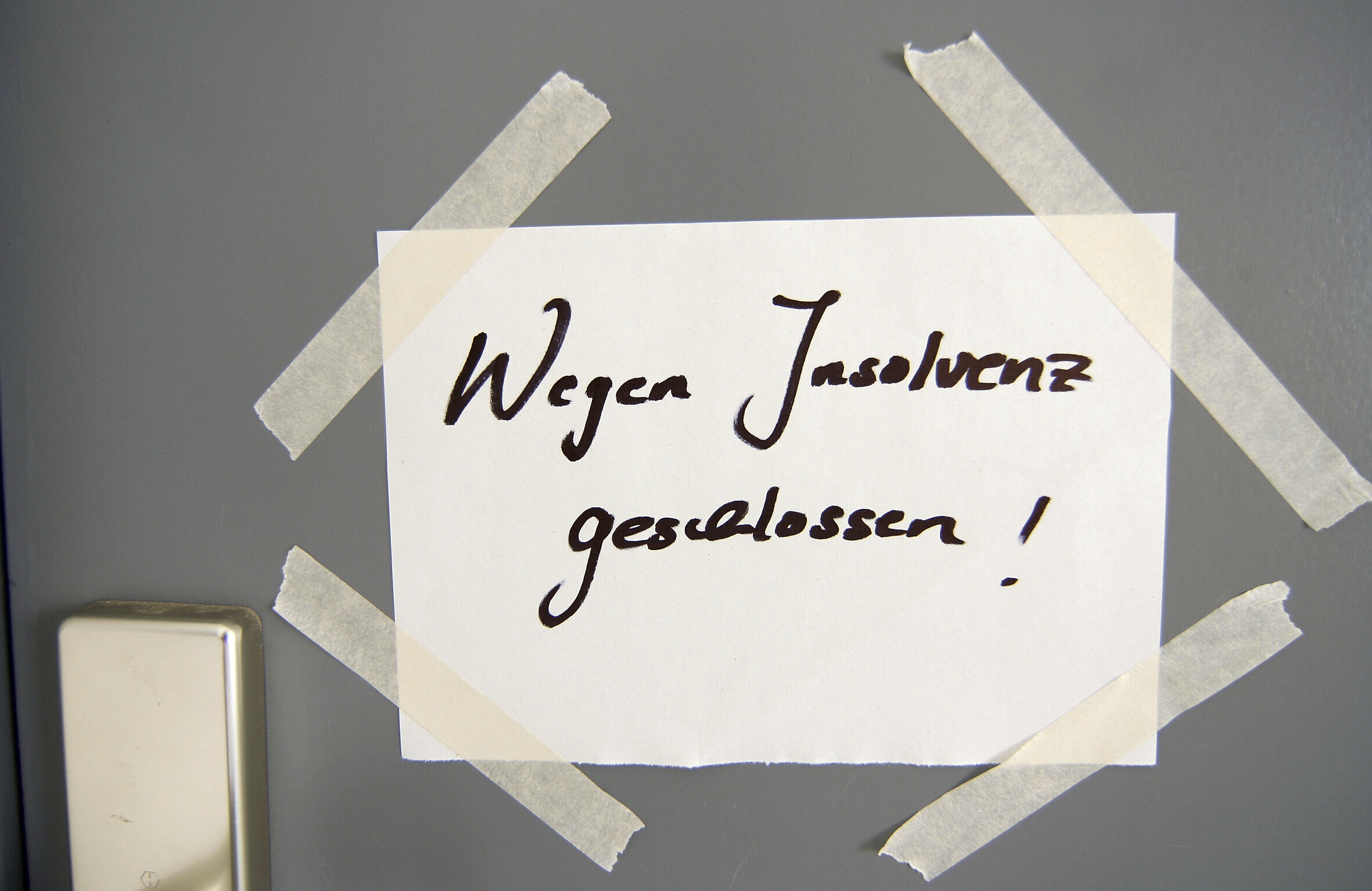 Dicht: Wie viele Pleiten erleben wir in den kommenden Monaten?