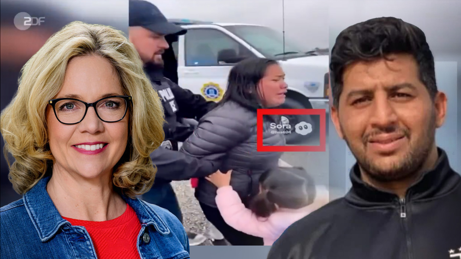 Nicola Albrecht (l.) ist die Autorin des Nachrichten-Beitrags, in dem KI-Videos ungekennzeichnet verwendet wurden.
