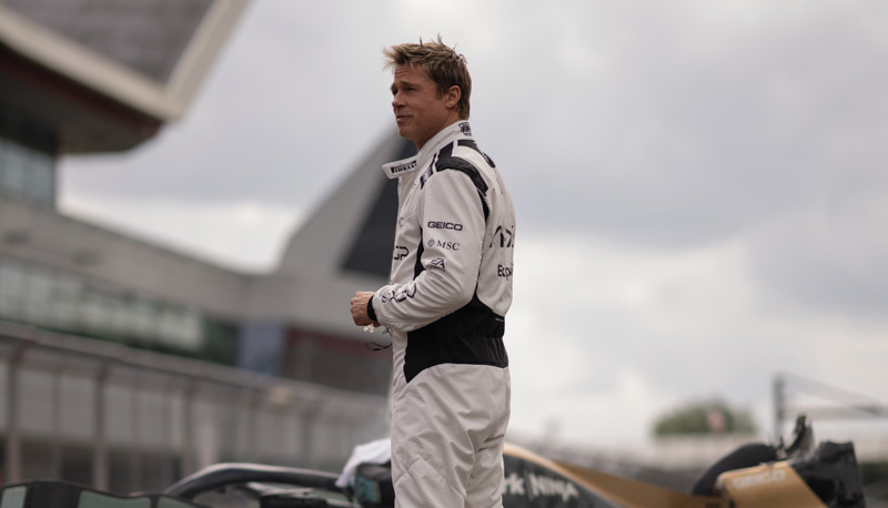 Brad Pitt als Rennfahrer-Legende