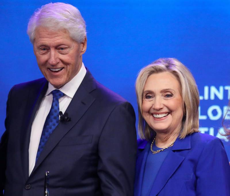 Das Ehepaar Clinton im September vergangenen Jahres in New York