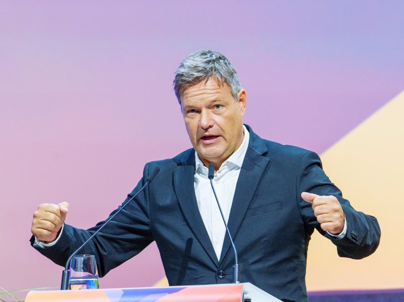 Habeck beim Digitalgipfel.