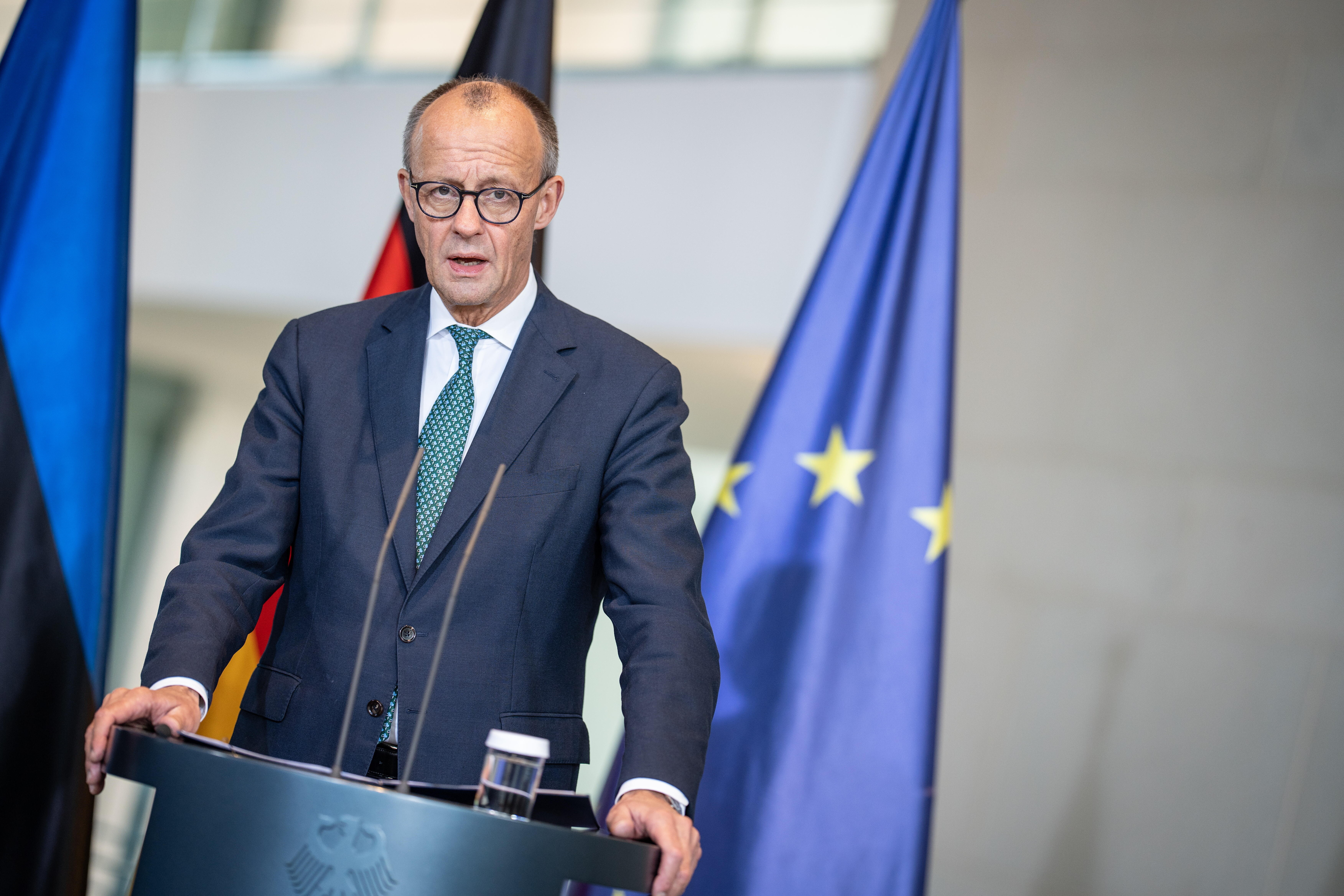 „Ich denke, wir werden eine Lösung finden“, sagte Merz noch am Donnerstagabend.