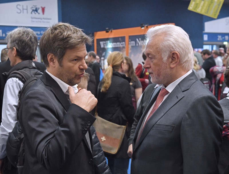 Habeck und Kubicki: Zwischen den Grünen und der FDP knirscht es.