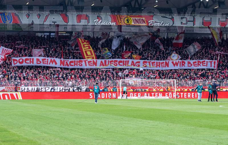 „Doch beim nächsten Aufschlag stehen wir bereit!“ warnen einige Fans von Union Berlin.