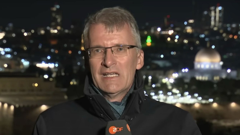 Faktenverdrehung mit ZDF-Mikro in der Hand: US-Korrespondent Elmar Theveßen