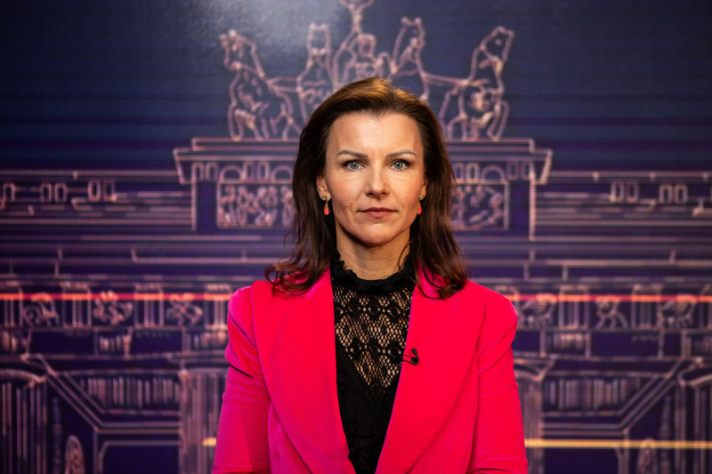 Die CDU-Bundestagsabgeordnete Jana Schimke bei „Stimmt!“