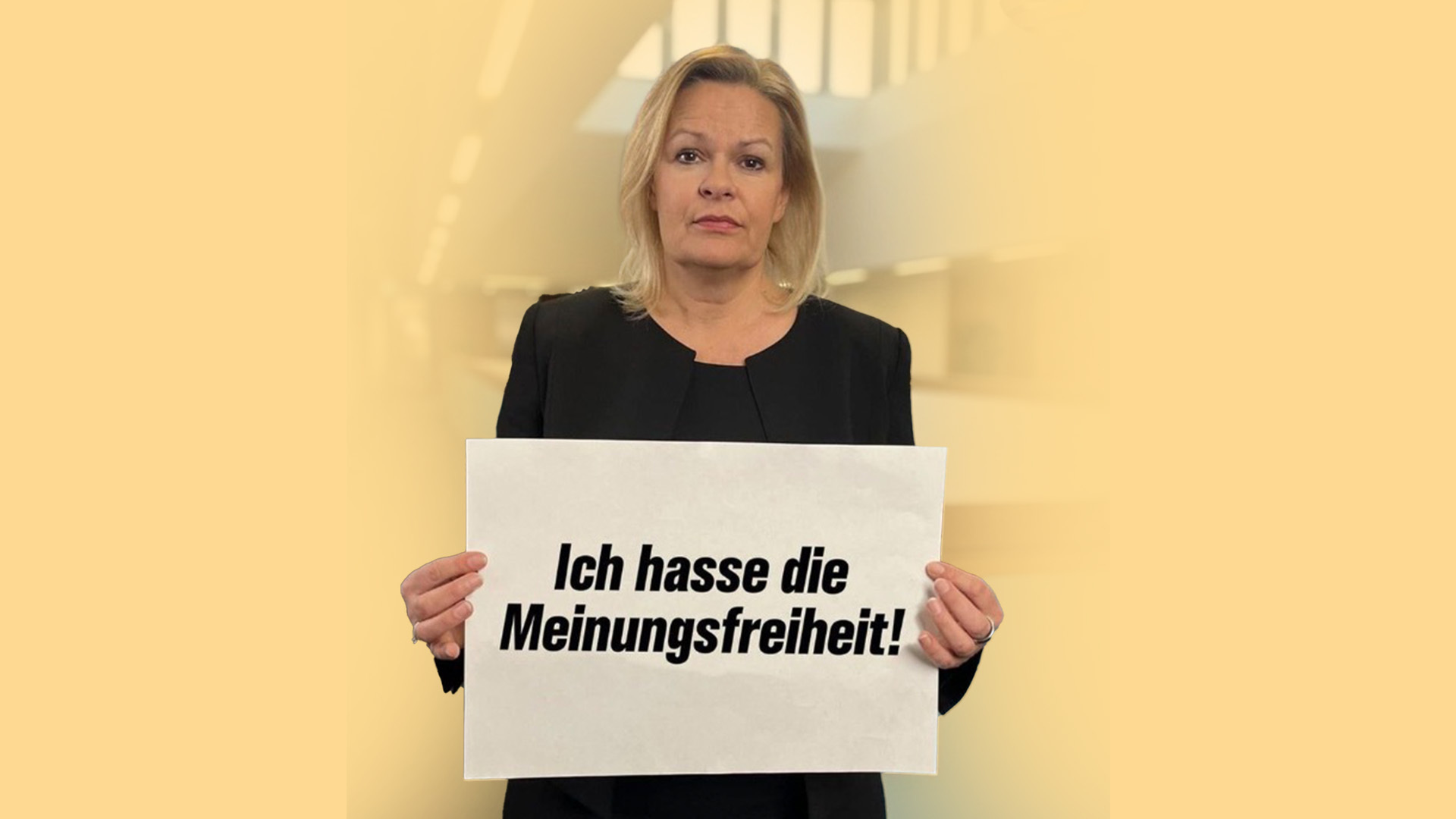 Wegen dieser Montage wurde der Chef des Deutschland-Kuriers zu einer Bewährungsstrafe verurteilt.