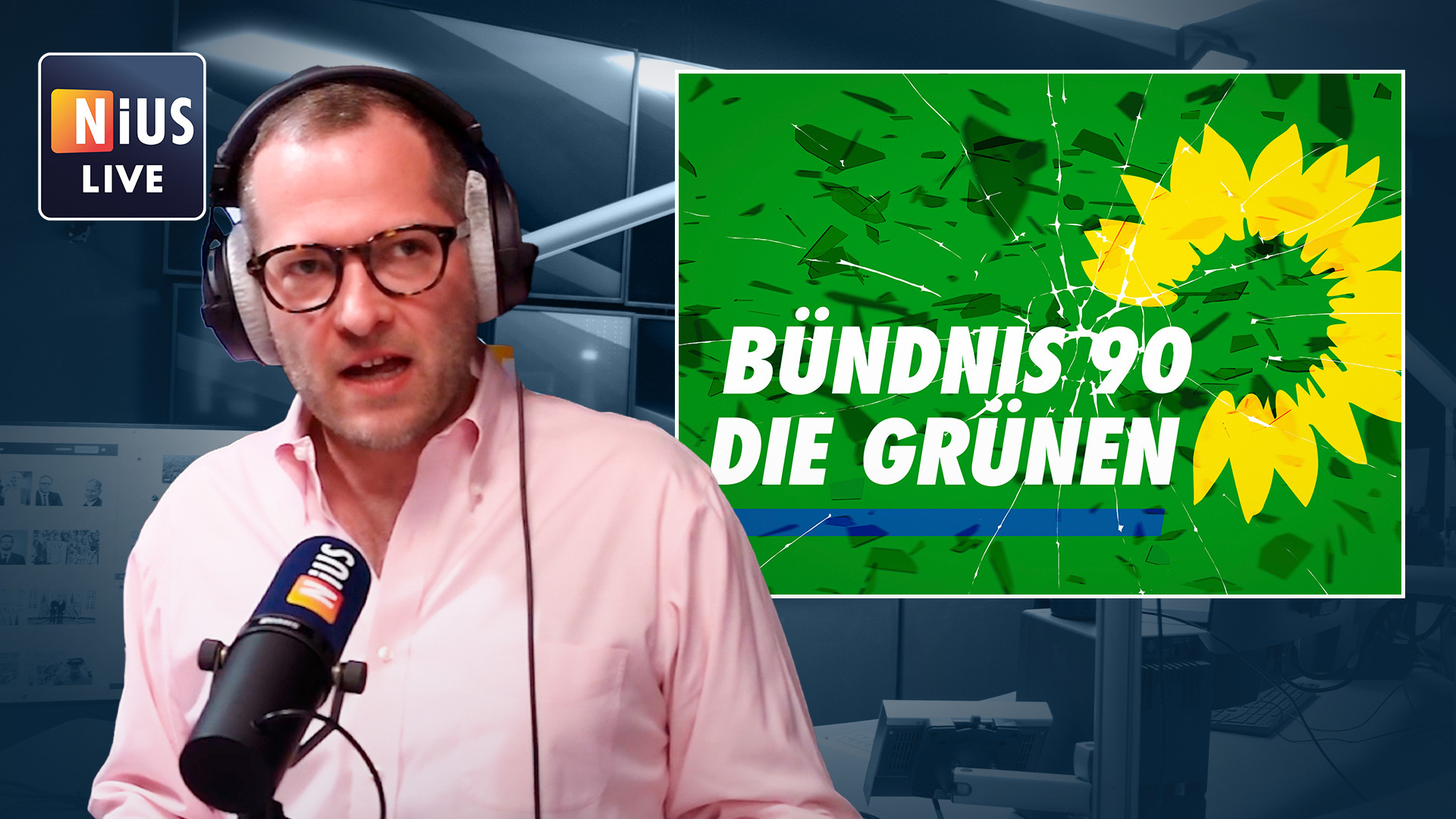 NIUS LIVE: Die Grünen Sind Eine Partei Der Gewaltbereitschaft | NIUS.de