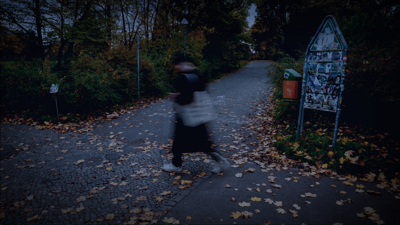 In der düsteren Jahreszeit, wird es in Parks noch gefährlicher.