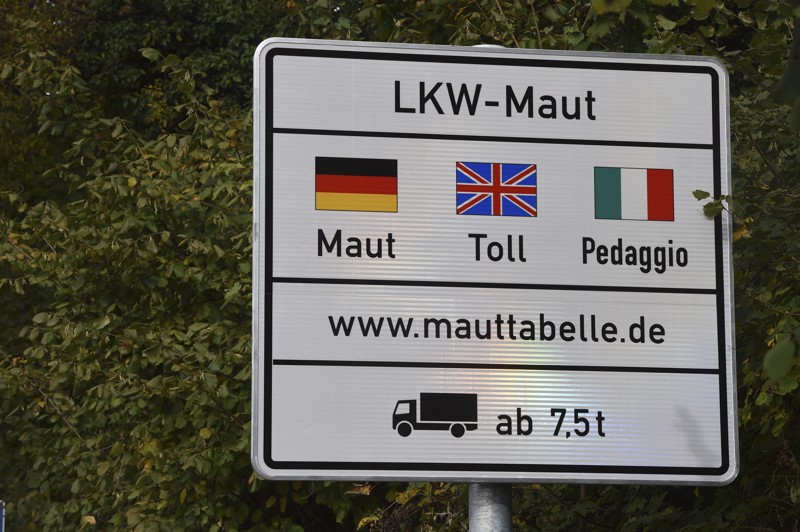 Ab 1. Dezember gilt die LKW-Maut sogar ab 3,5 Tonnen.