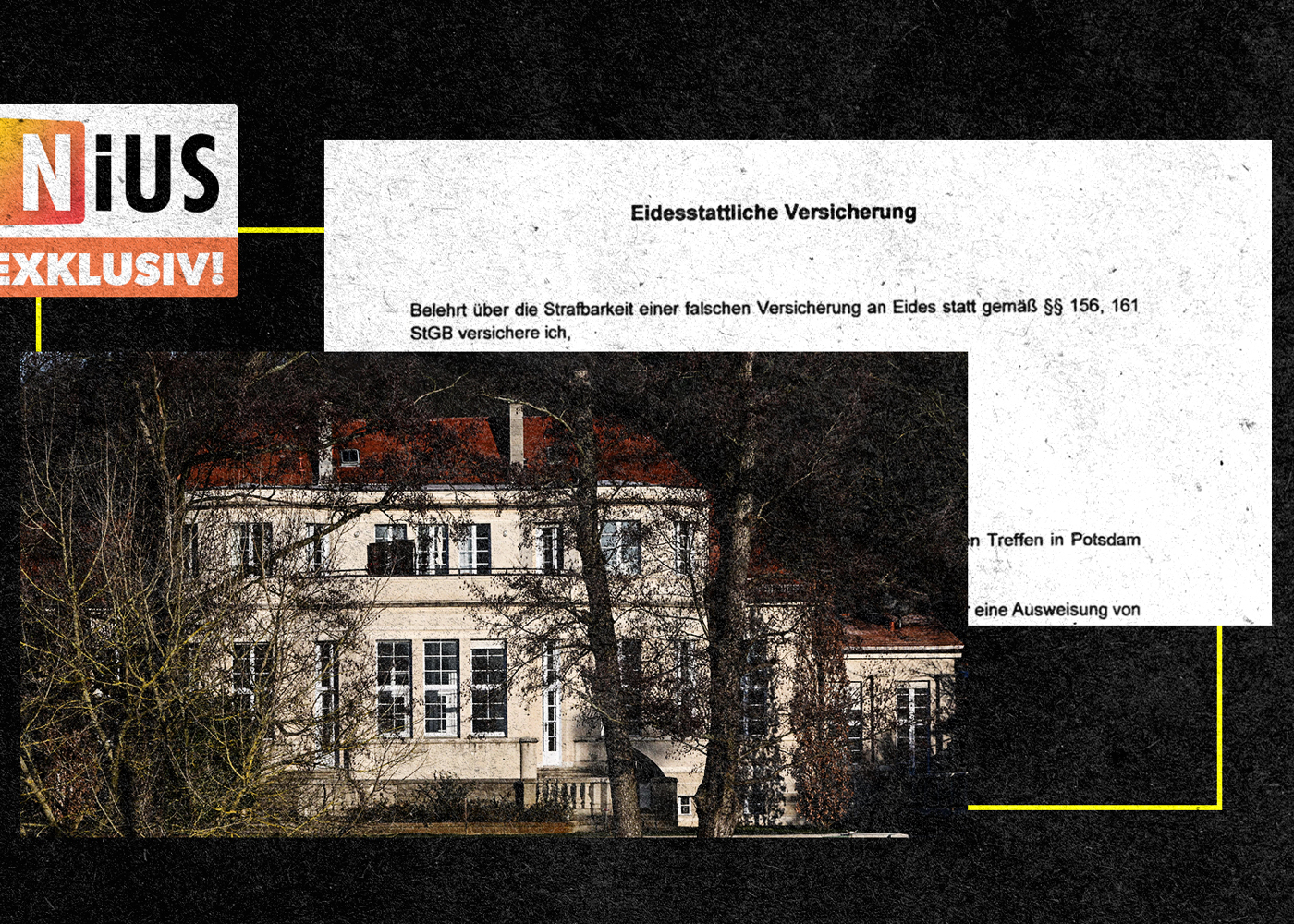 Eidesstattliche Versicherung Zu Potsdamer Geheimkonferenz Teilnehmer Belastet Mitstreiter Massiv - faud8vn