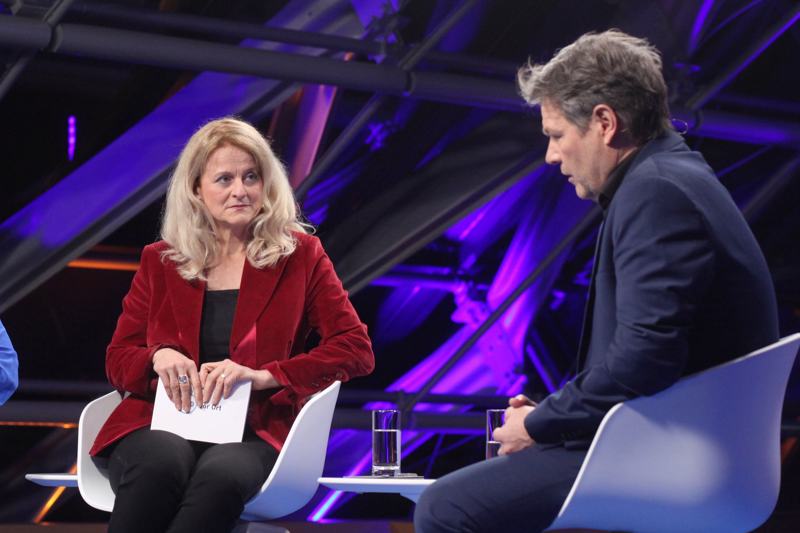 RND-Journalistin Christina Dunz war eine der Fragstellerinnen für den Vize-Kanzler.
