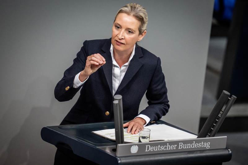Sie ist das Zugpferd ihrer Partei: Doch AfD-Chefin Weidel hat an Beliebtheit eingebüßt.
