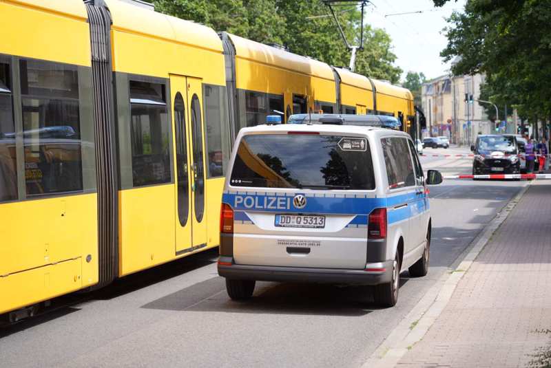 Angriff in Dresdner Straßenbahn