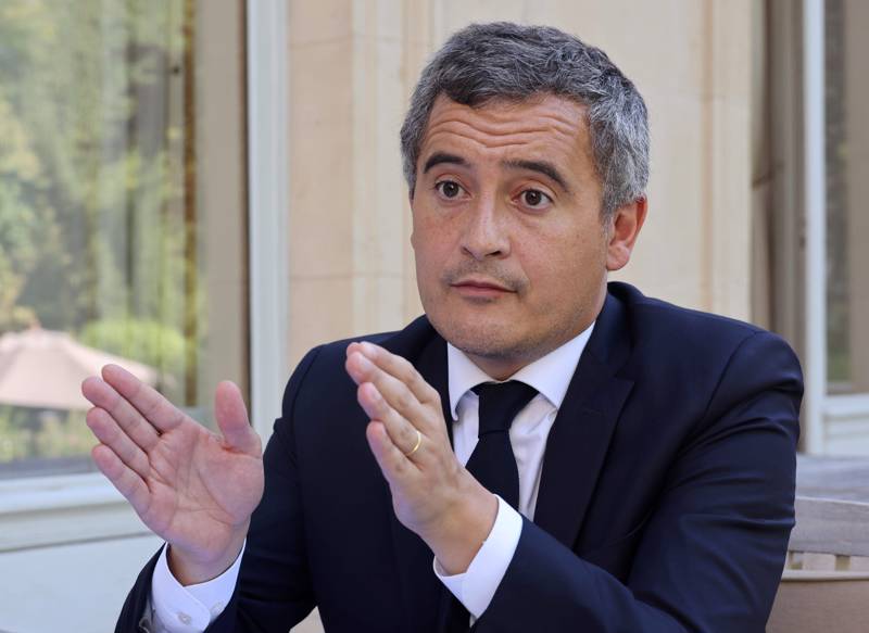 Der französische Innenminister Gérald Darmanin.