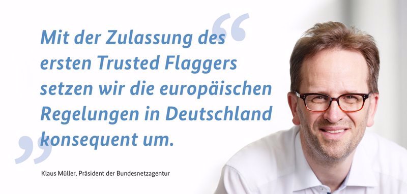 Der Chef der Bundesnetzagentur, Klaus Müller, ist Politiker der Grünen.