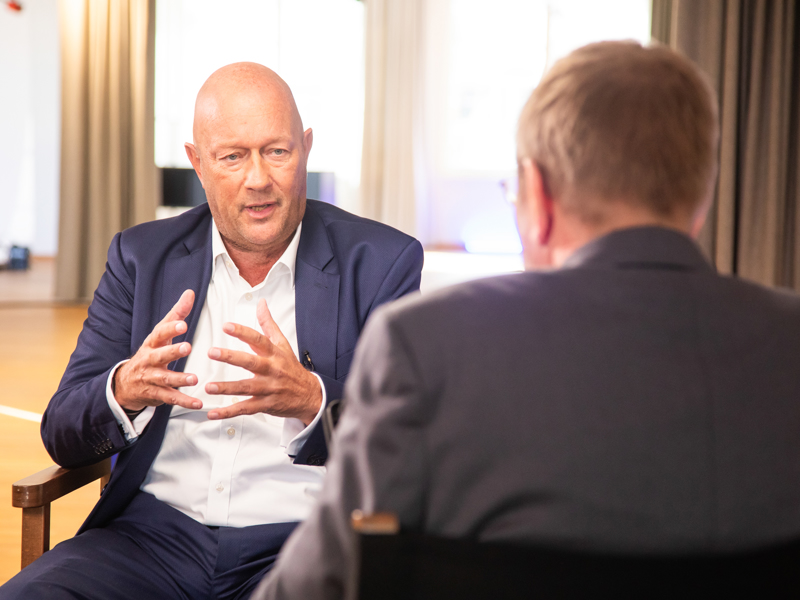 „Das Wichtigste ist, erst mal Deutschland wieder auf Vordermann zu bringen“, sagt Thomas Kemmerich (TF).