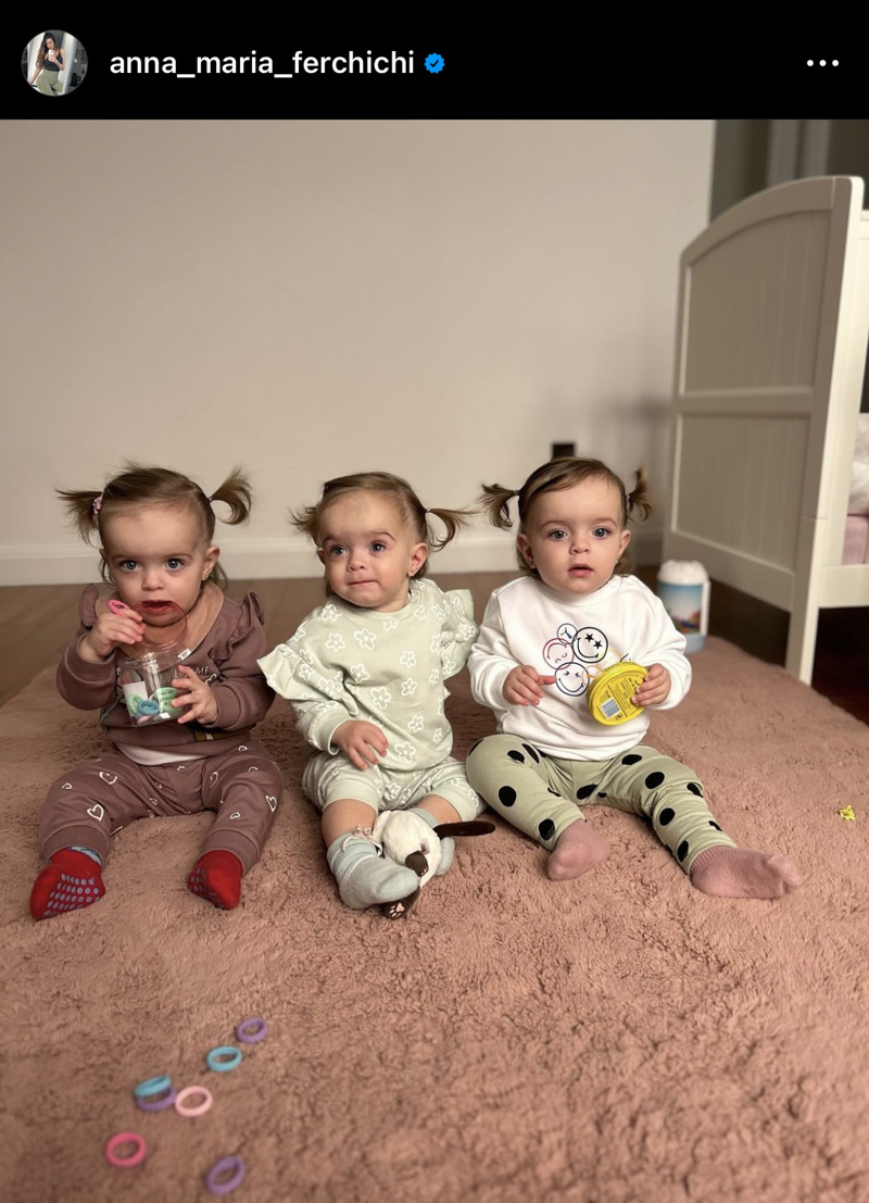 Süßes Trio infernale: Die Drillinge der Ferchichi-Familie