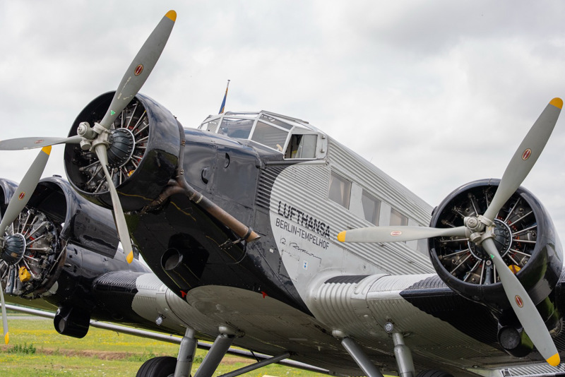 Auch die Junkers Ju 52 wird in Frankfurt ausgestellt.