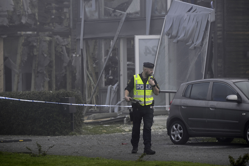 In der Nähe von Uppsala, Schweden, verlor eine 25-jährige Frau durch eine Explosion ihr Leben.