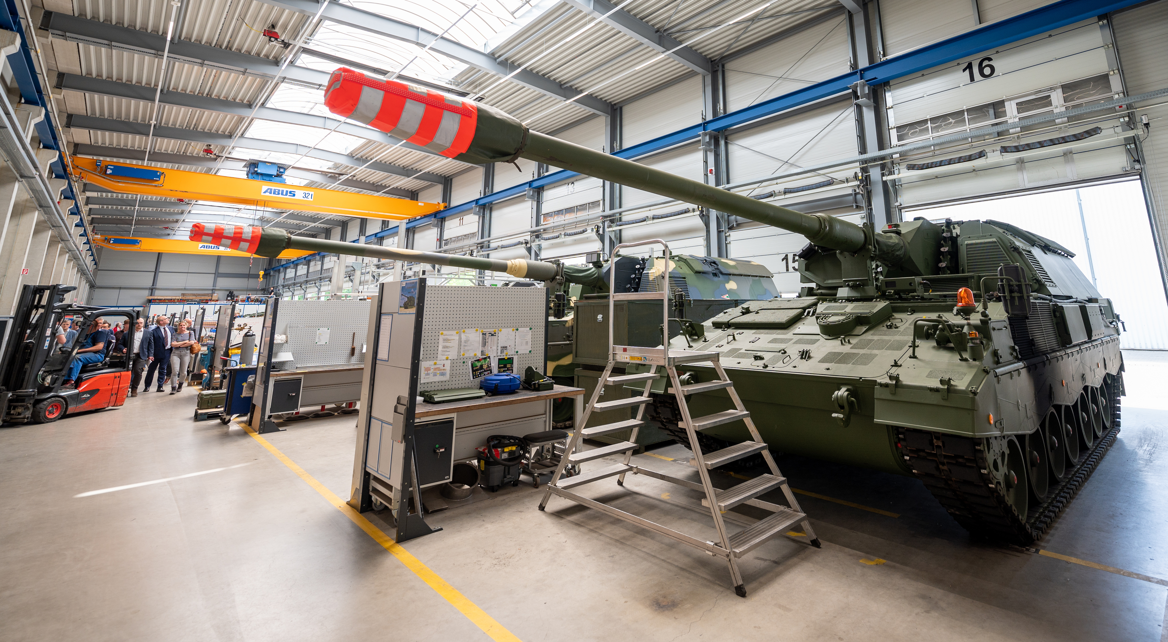 Bei Rheinmetall in Unterlüß in der Lüneburger Heide werden Munition und Militärfahrzeuge hergestellt. Auch der „Puma“ entsteht hier.
