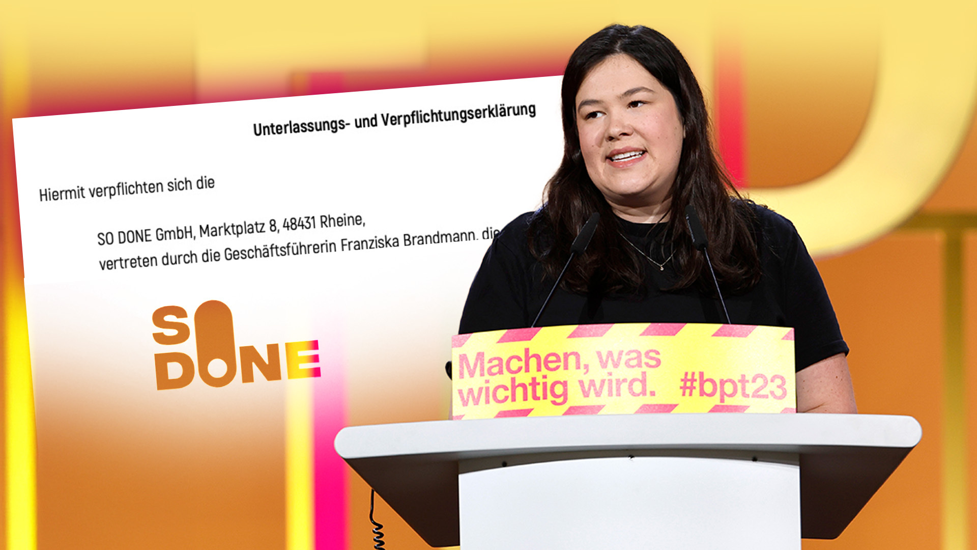Die Chefin der FDP-Nachwuchsorganisation Junge Liberale, Franziska Brandmann, hat aus der juristischen Verfolgung von Internet-Kommentaren ein Geschäftsmodell machen wollen (NIUS berichtete).