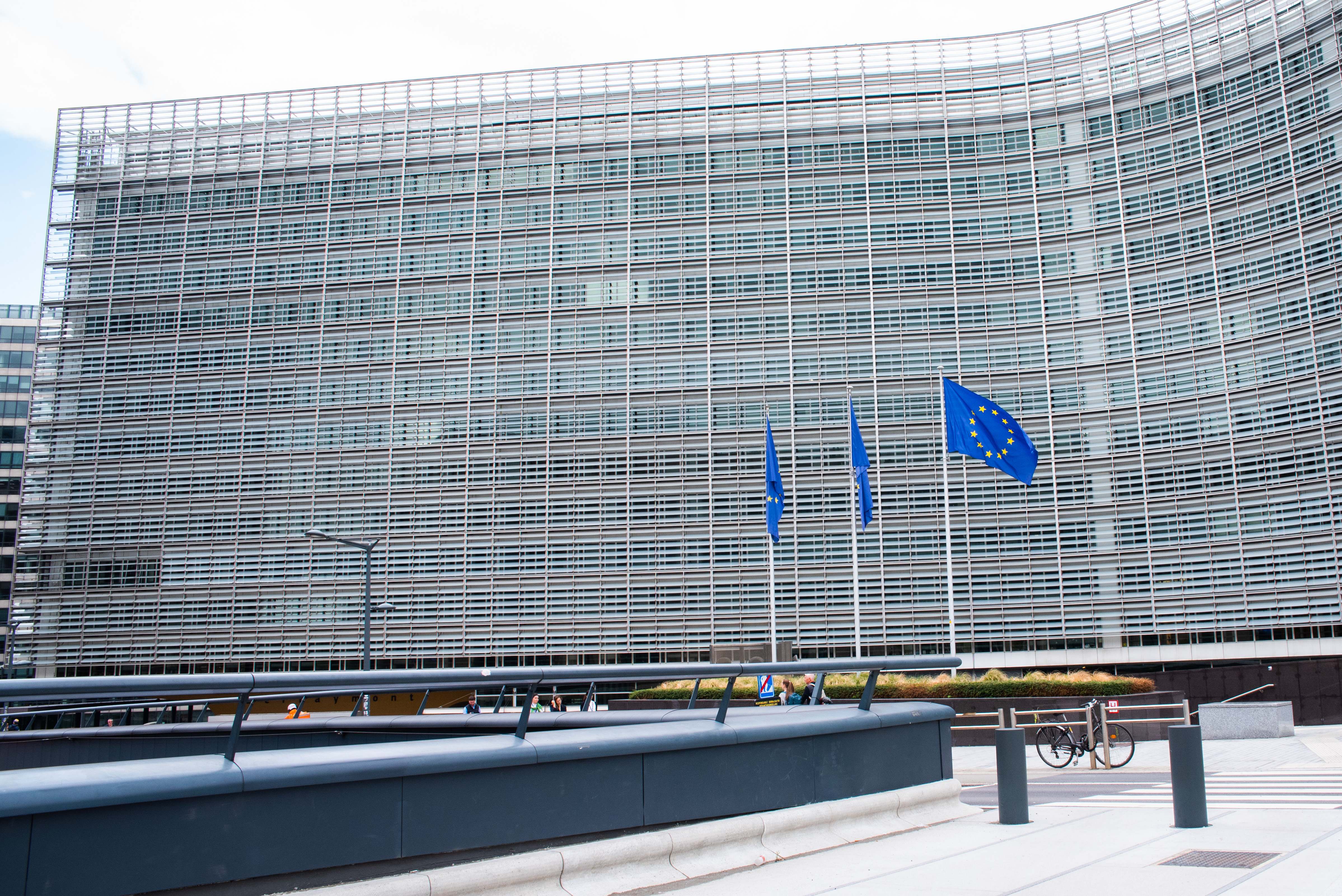 Das Hauptgebäude der EU-Kommission in Brüssel