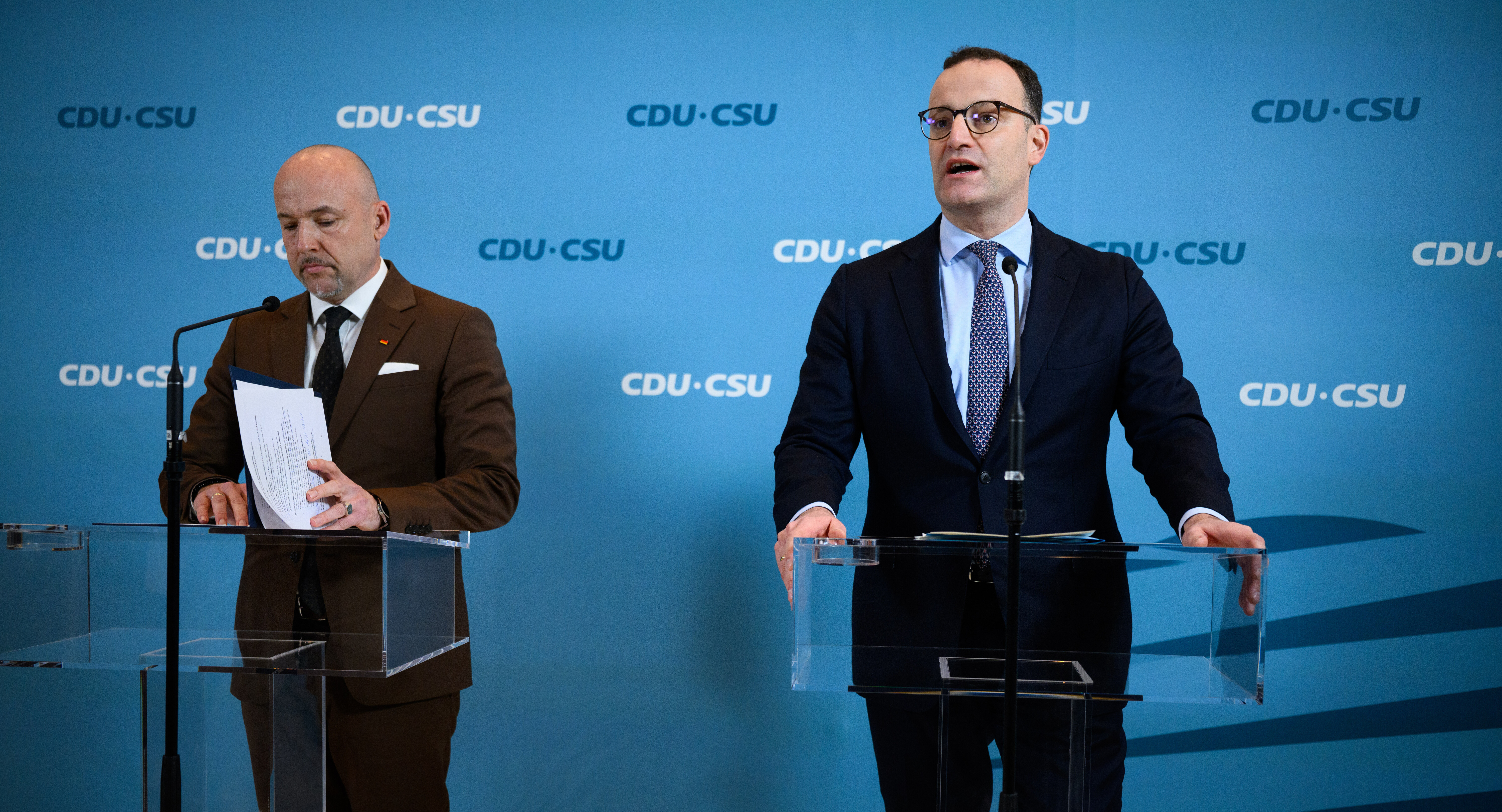 Alexander Hoffmann, Vorsitzender der CSU-Landesgruppe, soll Spahn kommissarisch vertreten