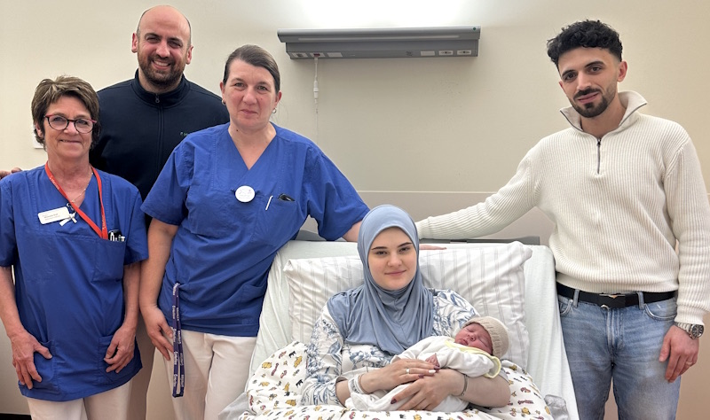 Das erste Baby des Jahres 2026 wurde im Helios Klinikum Schwelm geboren: Um 14:18 Uhr erblickte Yusef das Licht der Welt.