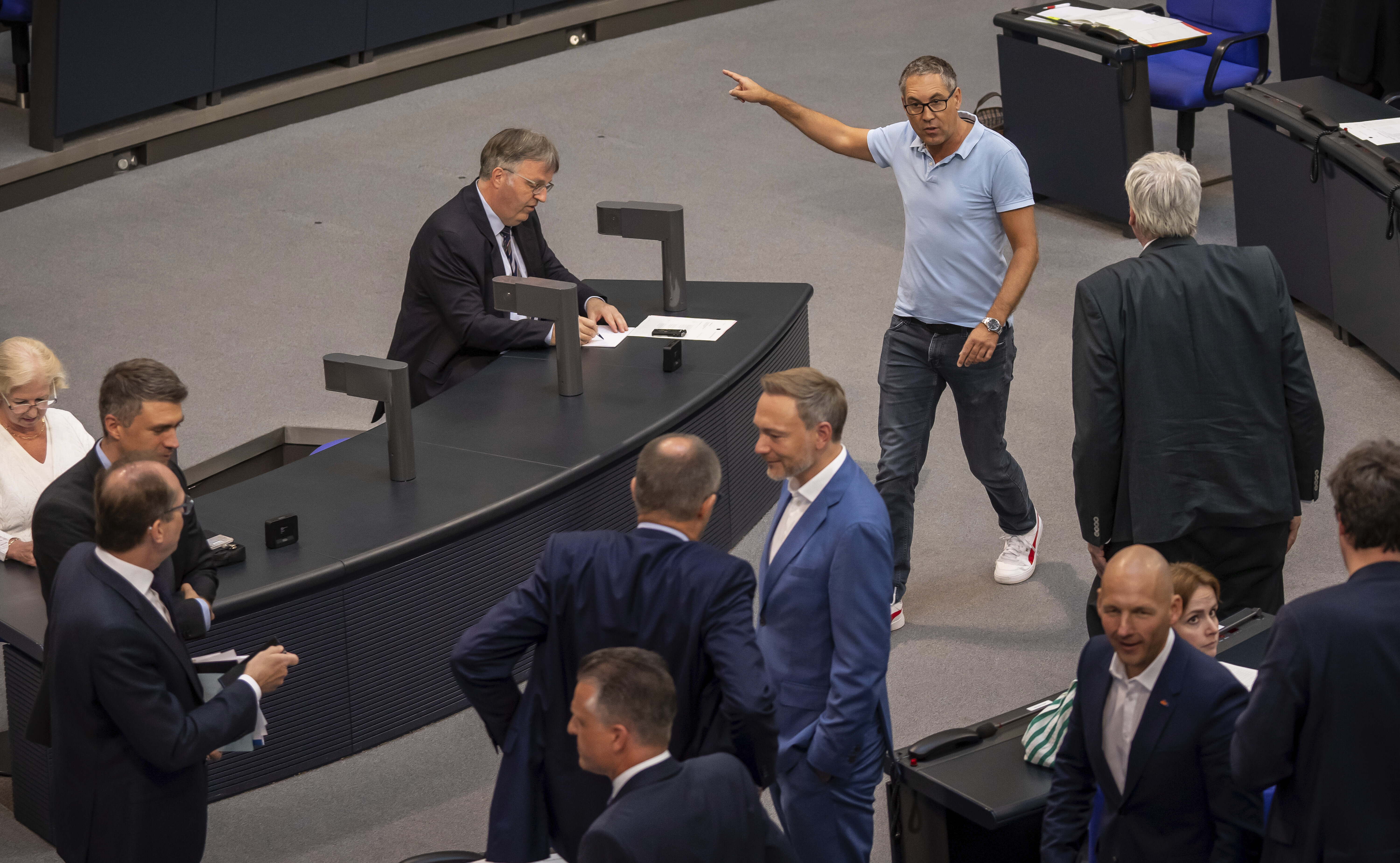 Kassierte als erster Abgeordneter in der Geschichte des Bundestags ein Ordnungsgeld von 1000 Euro: SPD-Schrodi