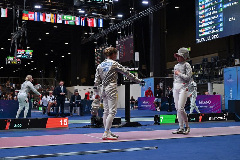 Wegen unsportlichem Verhalten wurde die Ukrainerin nachträglich disqualifiziert.