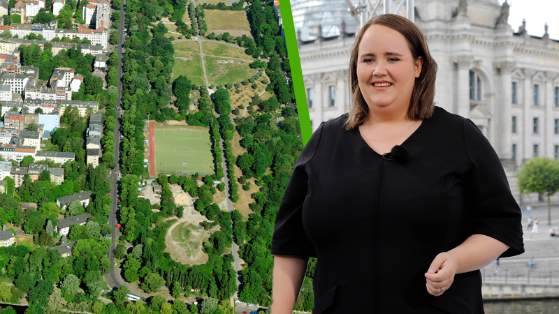 Würde selbst zwar nicht durch den Görlitzer Park in Berlin laufen, findet Migration aber super: Ricarda Lang.
