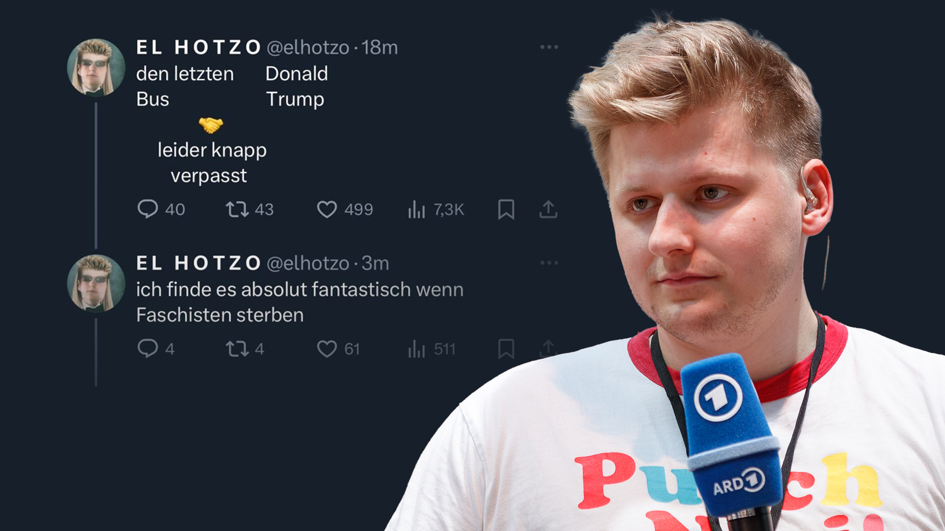 El Hotzos Post zum Attentat auf Trump