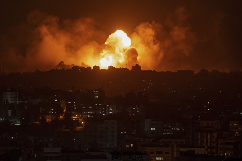 Israel reagierte auf den Hamas-Terror mit zahlreichen Gegenangriffen auf den Gaza-Streifen.