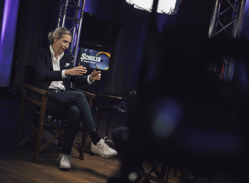 An Habecks Stelle hätte Weidel auch die Konfrontation mit ihr gemieden. Ihm fehle es schlicht an Kompetenz.