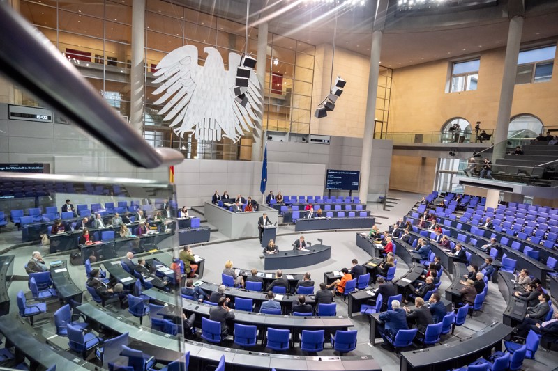 Die Abgeordneten im Plenarsaal wurden von Wirtschaftsminister Habeck abgekanzelt.