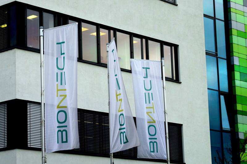 Die Biontech-Zentrale in Mainz.
