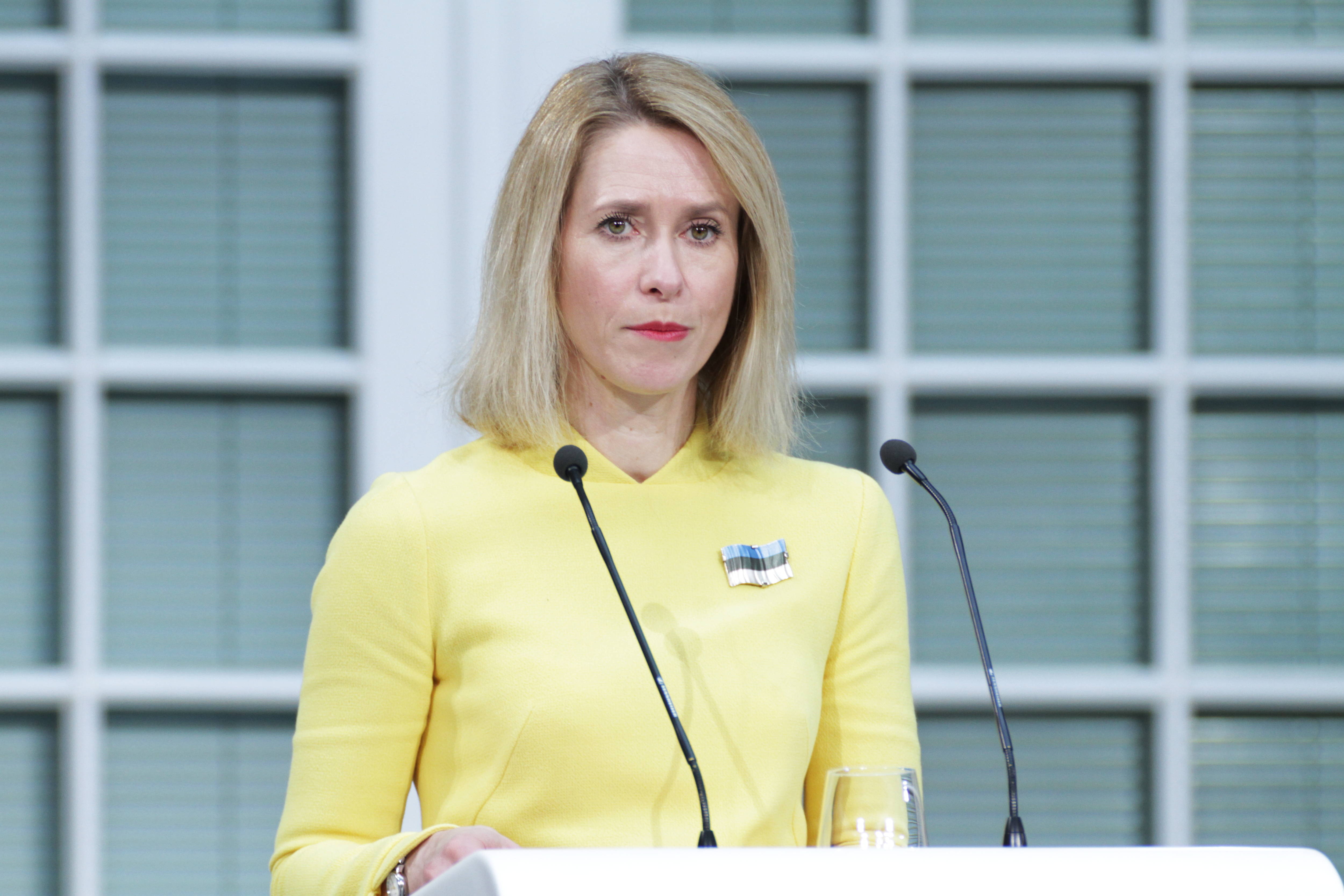 Kaja Kallas spricht als Außenbeauftragte der EU auch im Namen Deutschlands oft scharfe Töne