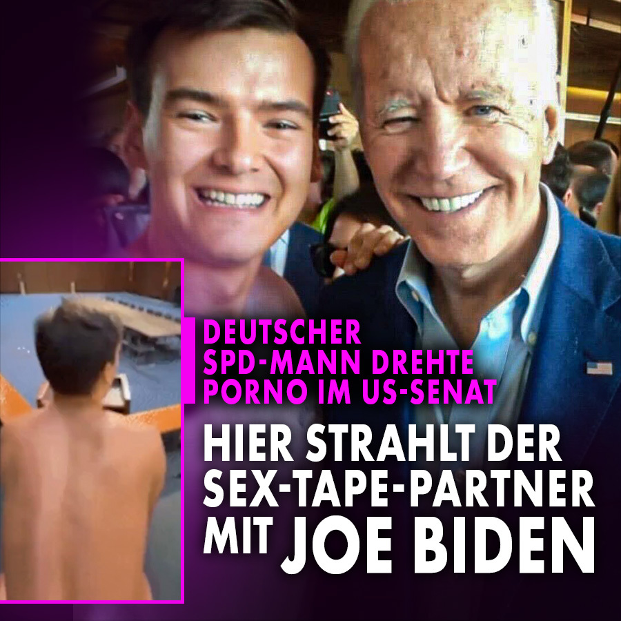 SPD-Politiker dreht Schwulen-Porno im US-Senat: Hier trifft sein Kompagnon  Joe Biden | NIUS.de