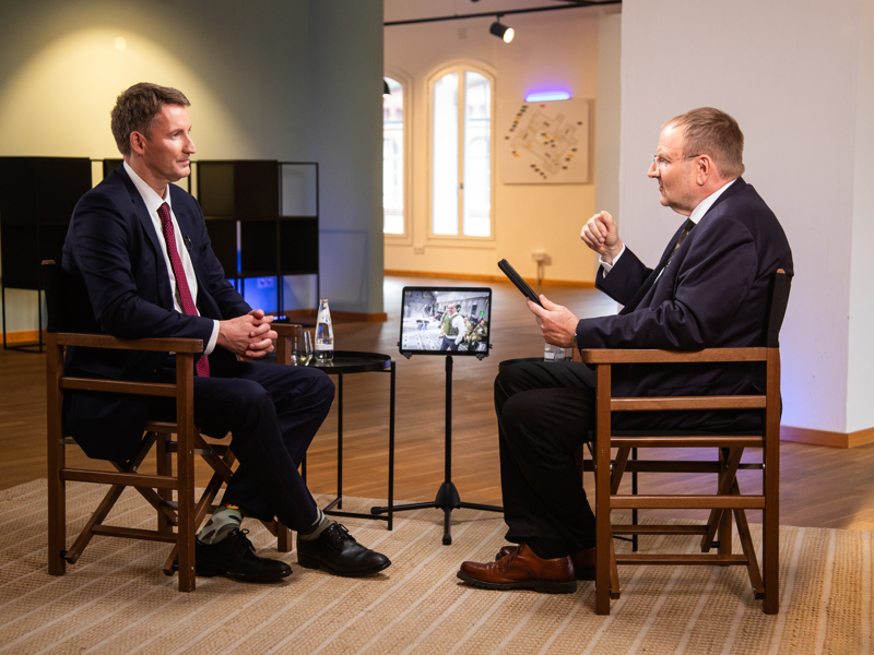 Patrick Sensburg im Gespräch mit NIUS-Politikchef Ralf Schuler
