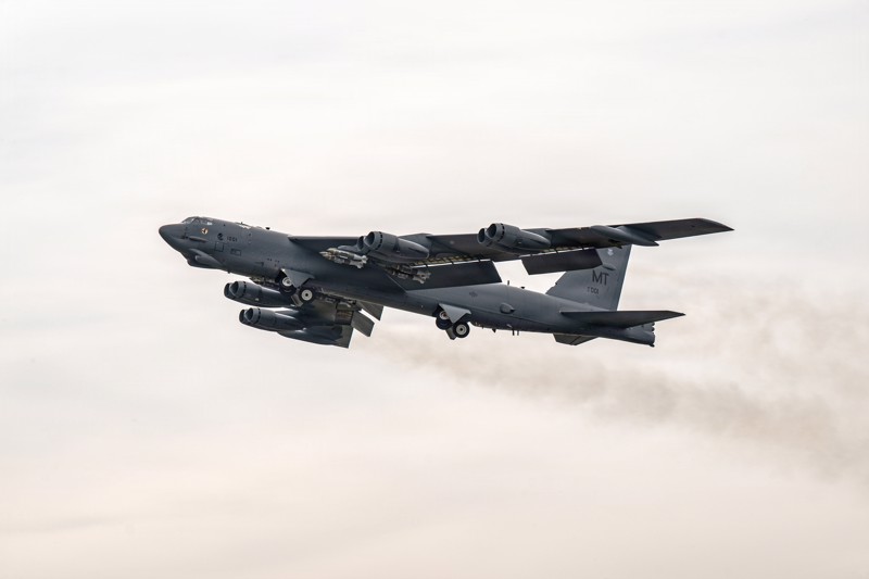 Die B-52-Bomber der US-Luftwaffe waren schon auf dem Weg in den Iran.