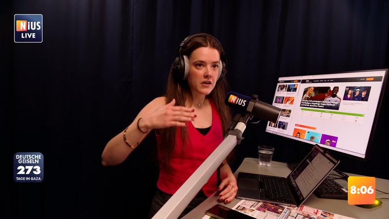 NIUS-Reporterin Pauline Voss