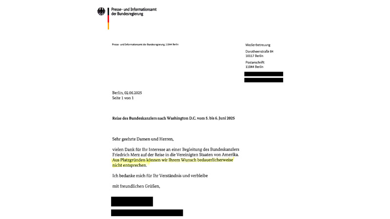 Zum Treffen mit US-Präsident Trump durfte NIUS nicht mit dem Kanzler reisen. NIUS-Chef Julian Reichelt war als Journalist der US-amerikanischen Delegation vor Ort.