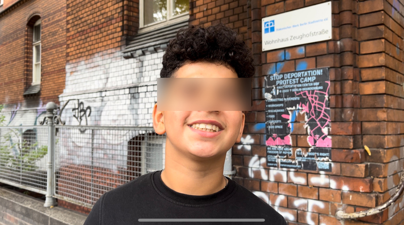 Mohammed (14) war erst vor wenigen Wochen beim Zahnarzt. Jetzt aber erstmal nicht – die nächste Routine-Untersuchung findet in sechs Monaten statt.