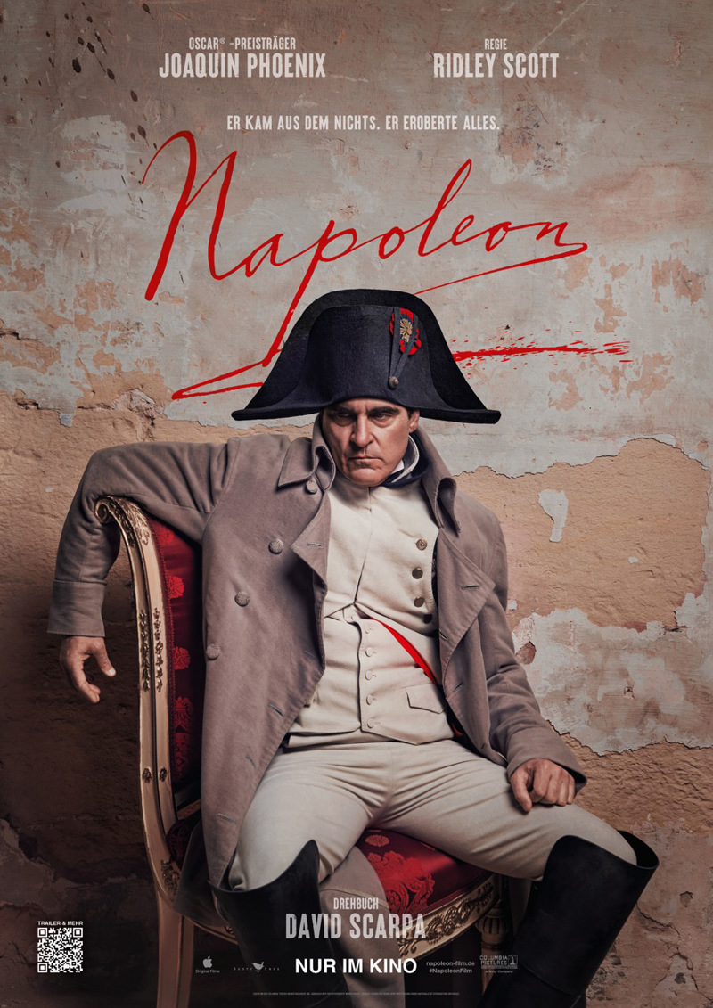 Das Filmplakat zu „Napoleon“